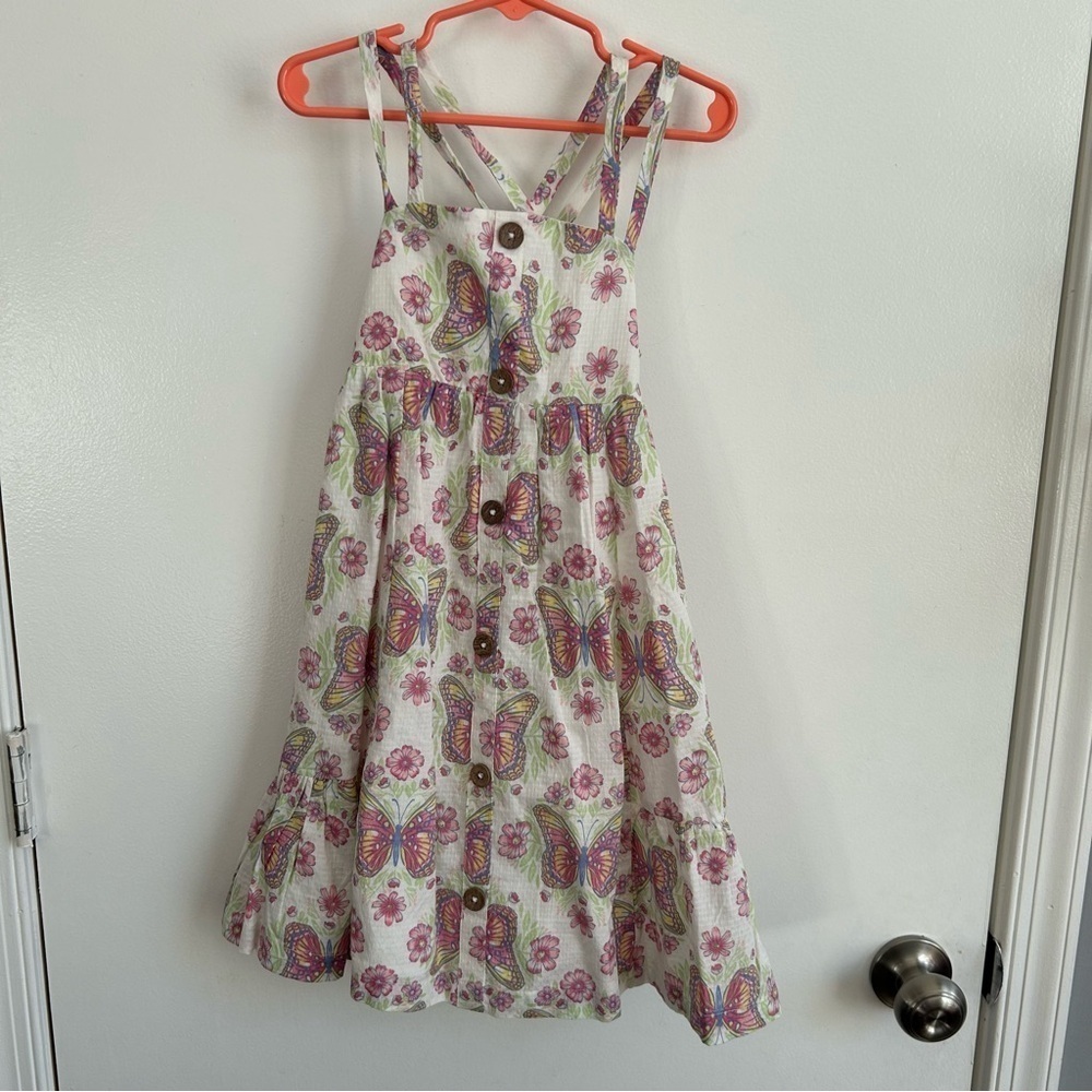 Joie, Girl, Floral Butterfly Dress - Picture 5 of 11